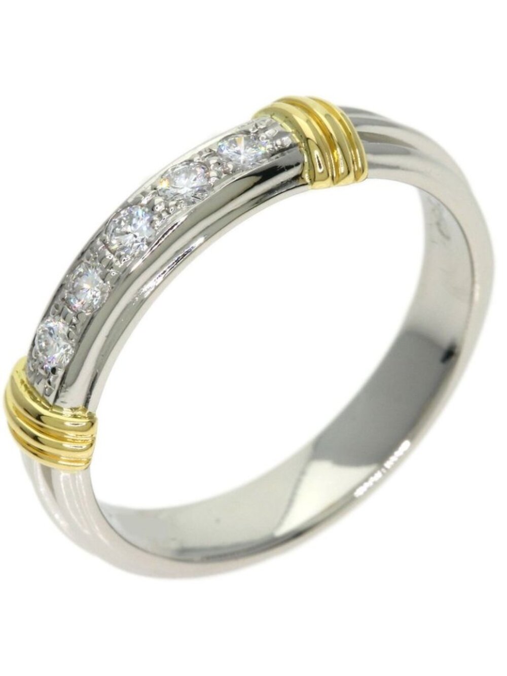 Dior Diamond Combination Ring 18k Yellow Gold - Picture 2 of 10
